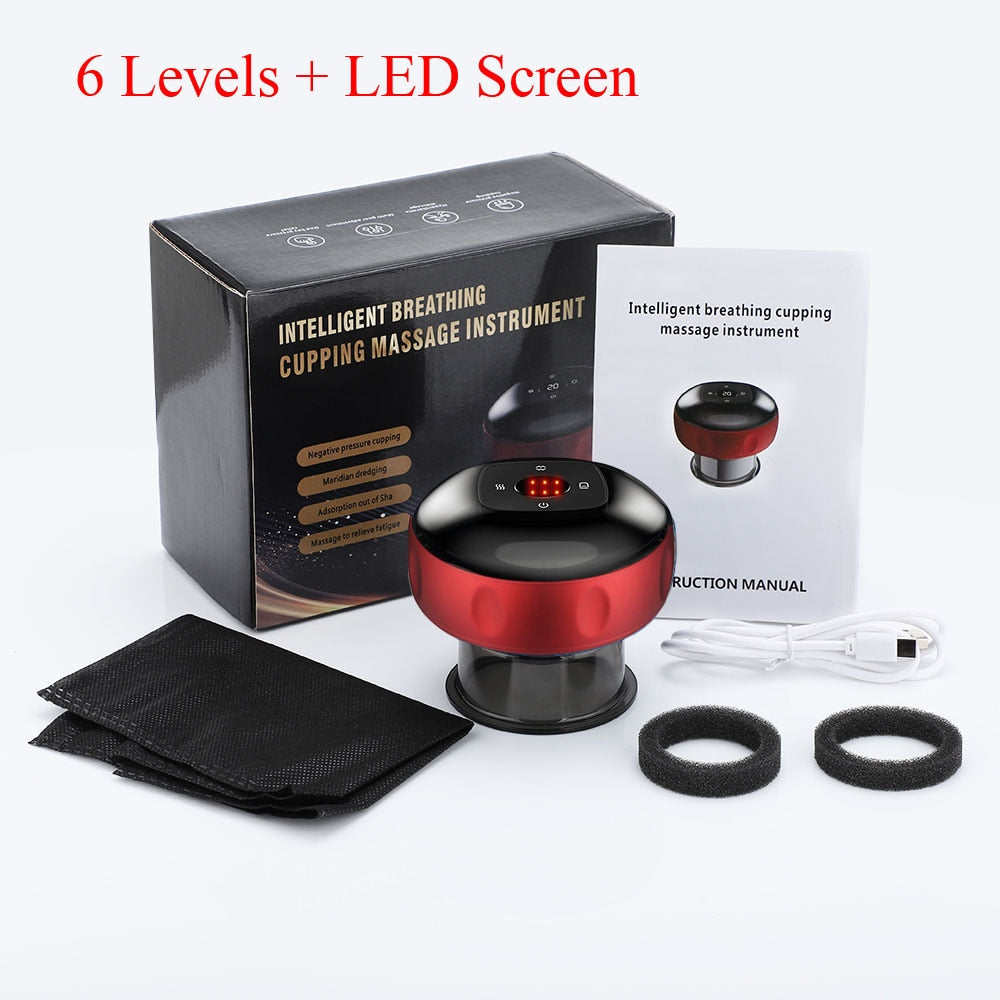 Electric Cupping Massager — Pain Relief & Deep Tissue