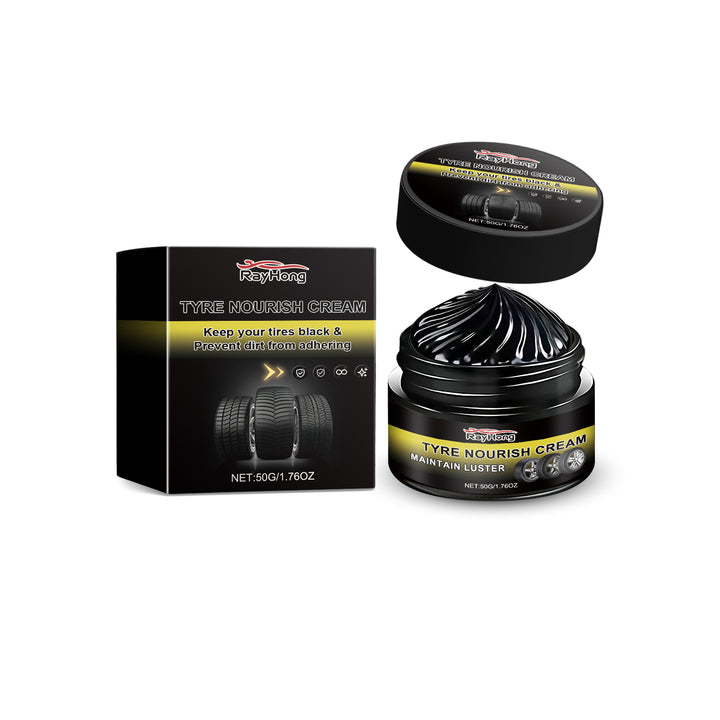 Tire Retreading Wax for Black, Glossy Tire Protection