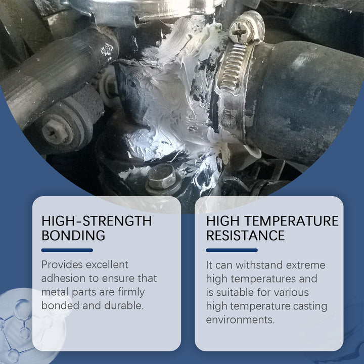 Metal Repair Adhesive for Strong Heat-Resistant Bonds