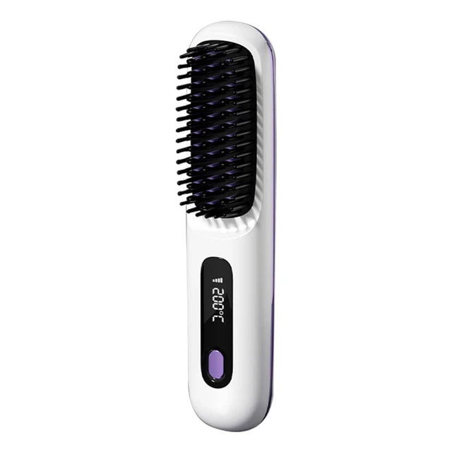 Hair Straightening Comb for Smooth, Frizz-Free Style