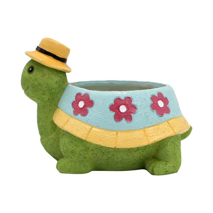 Turtle Flower Pot Garden Planter for Succulent Decor