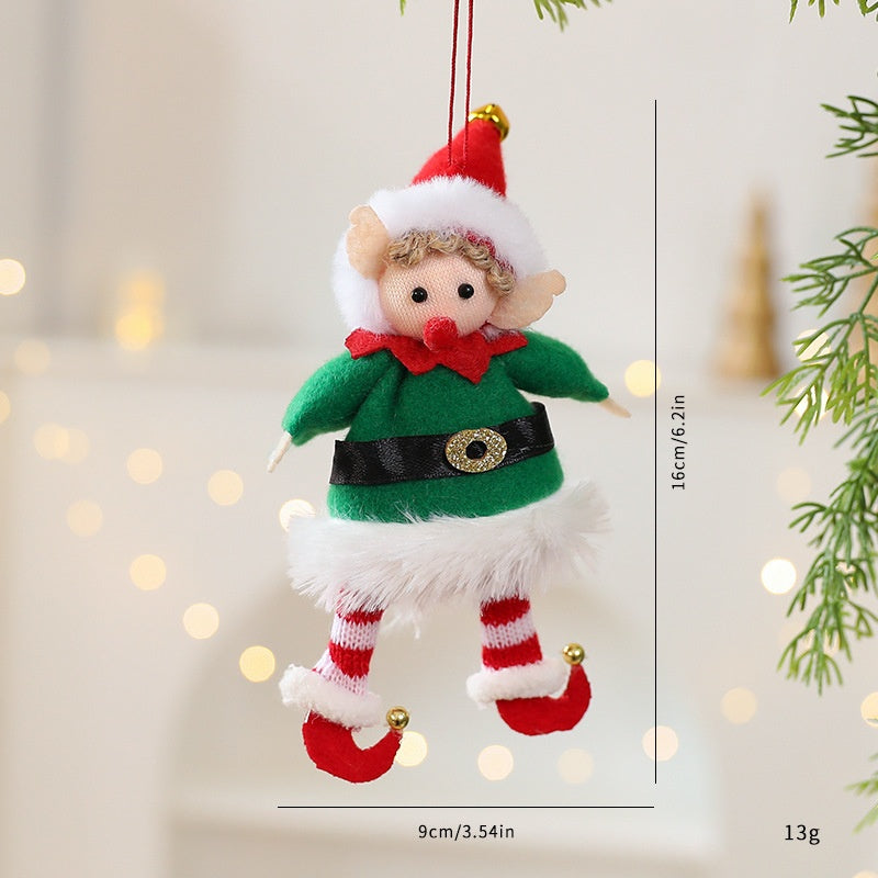 Elf Christmas Tree Ornaments for Whimsical Holiday Decor