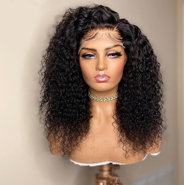 Front Lace Curly Wig for Instant Voluminous Glamour