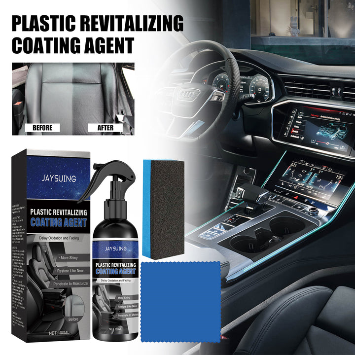 Car Interior Coating Agent for Like-New Plastic Shine
