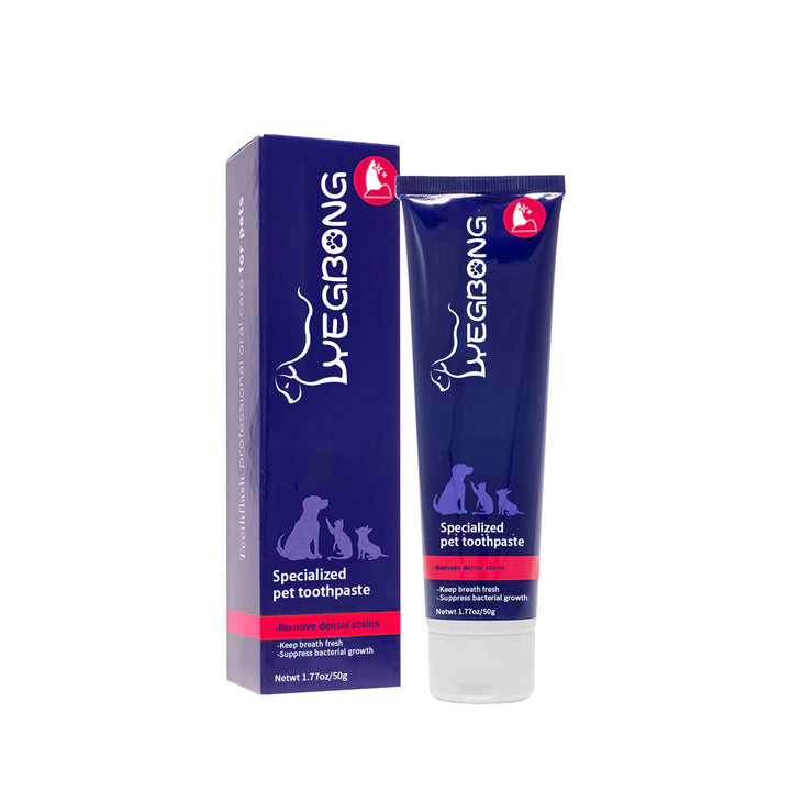 Pet Toothpaste Cream for Cleaner Teeth & Fresh Breath