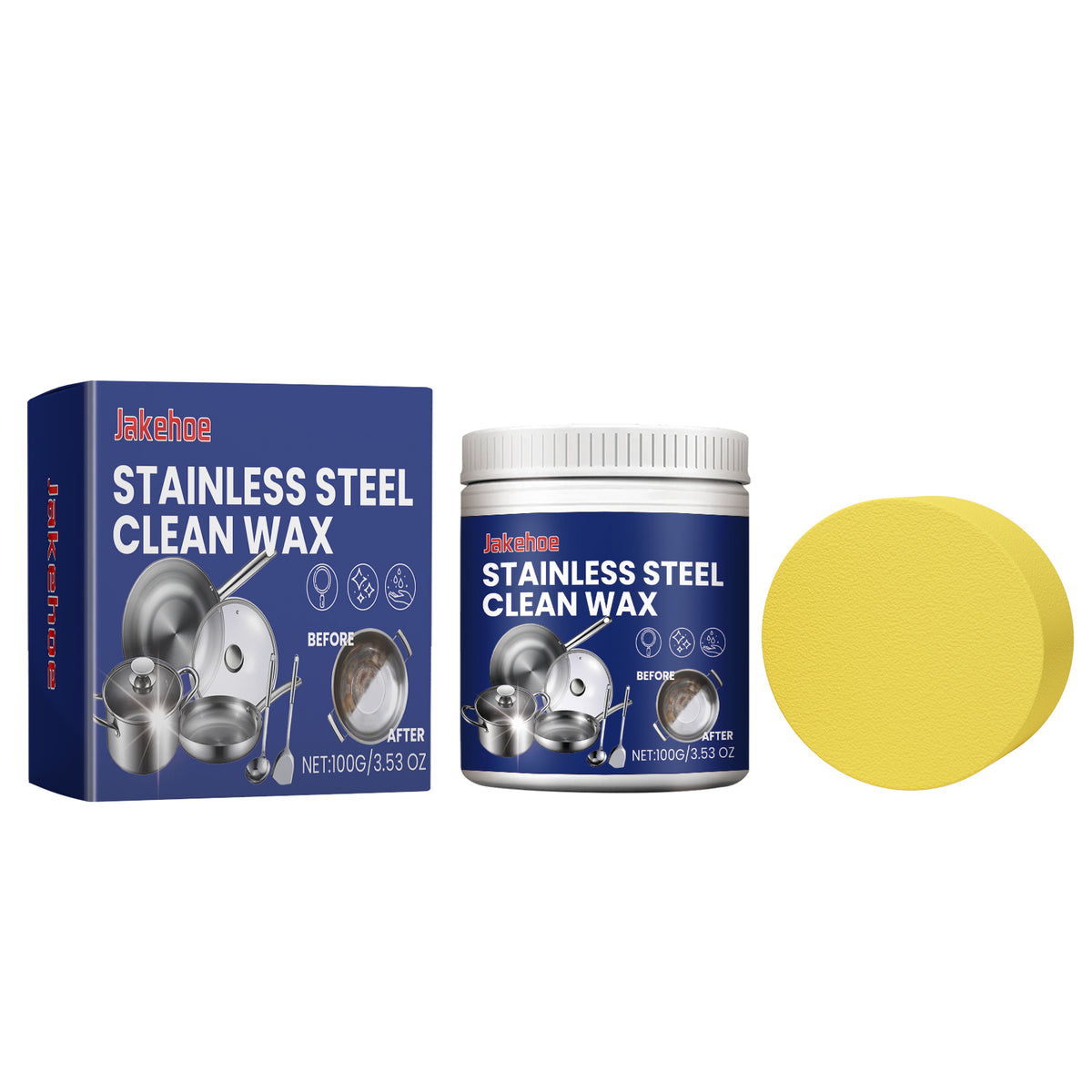 Stainless Steel Cleaning Cream For Stubborn Stains