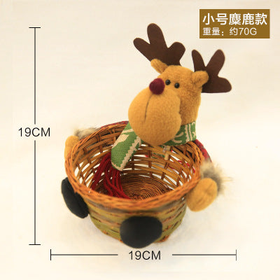 Christmas Candy Storage Basket & Festive Table Decor