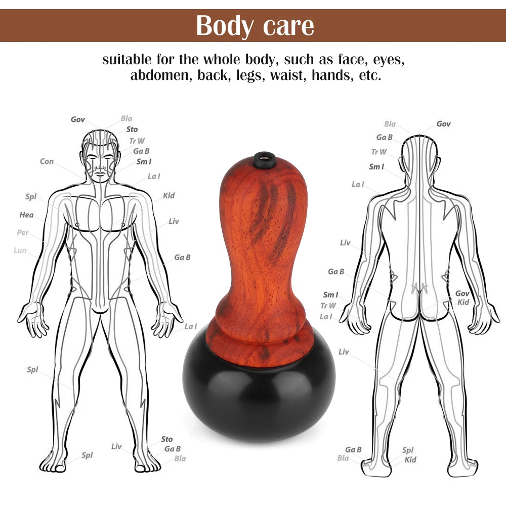 Electric Gua Sha Massager — Far‑Infrared Bian Stone
