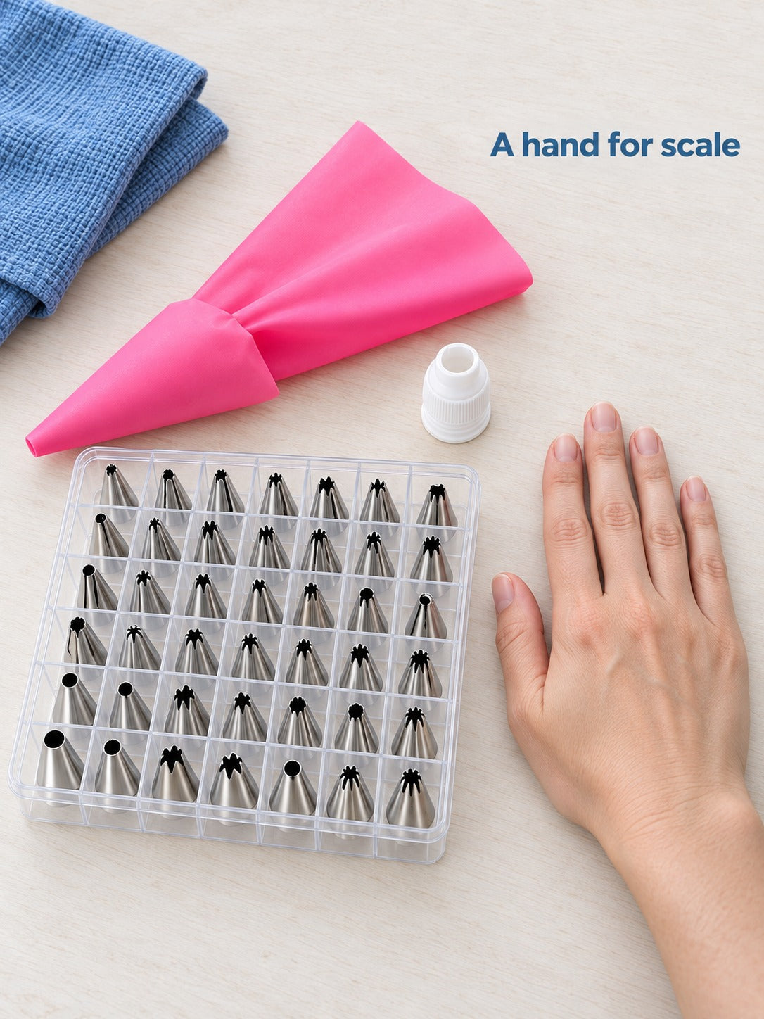 83-Piece Cake Decorating Kit Set with 44 Piping Tips