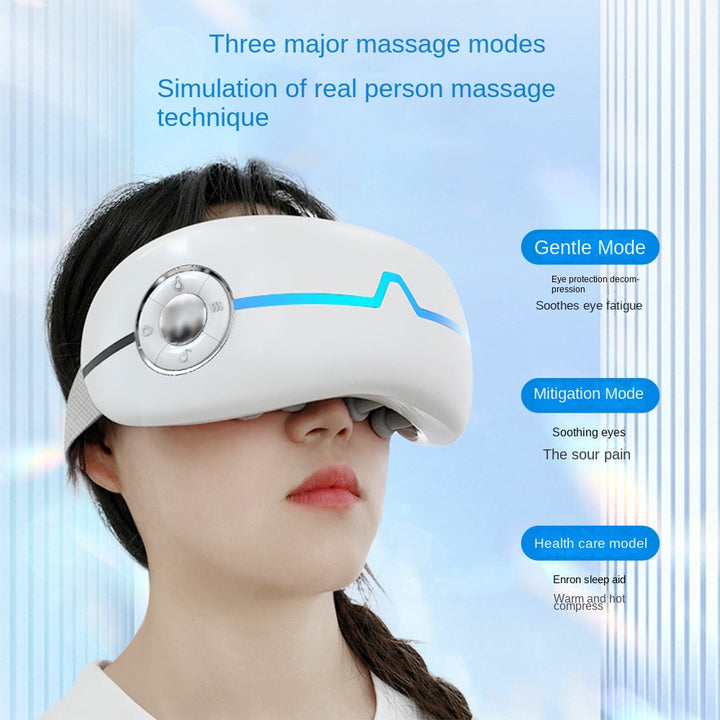 Steam Eye Massager with Heat and Vibration for Tired Eyes