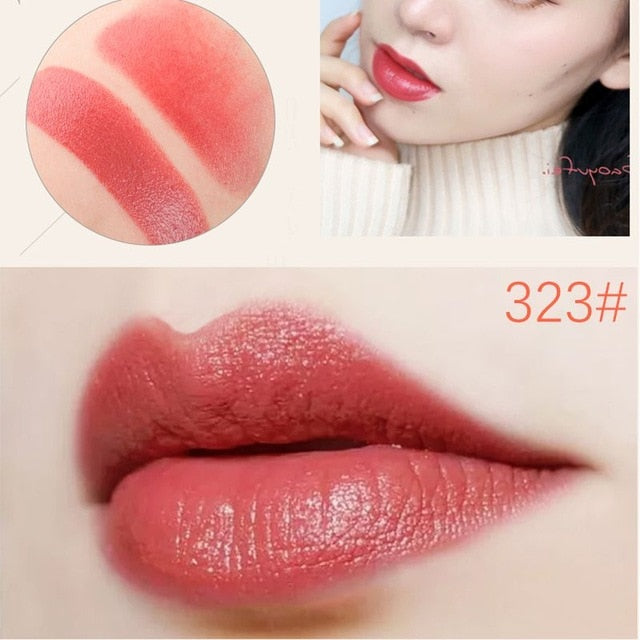 Velvet Matte Lipstick – Luxury Red, Pink & Berry Shades