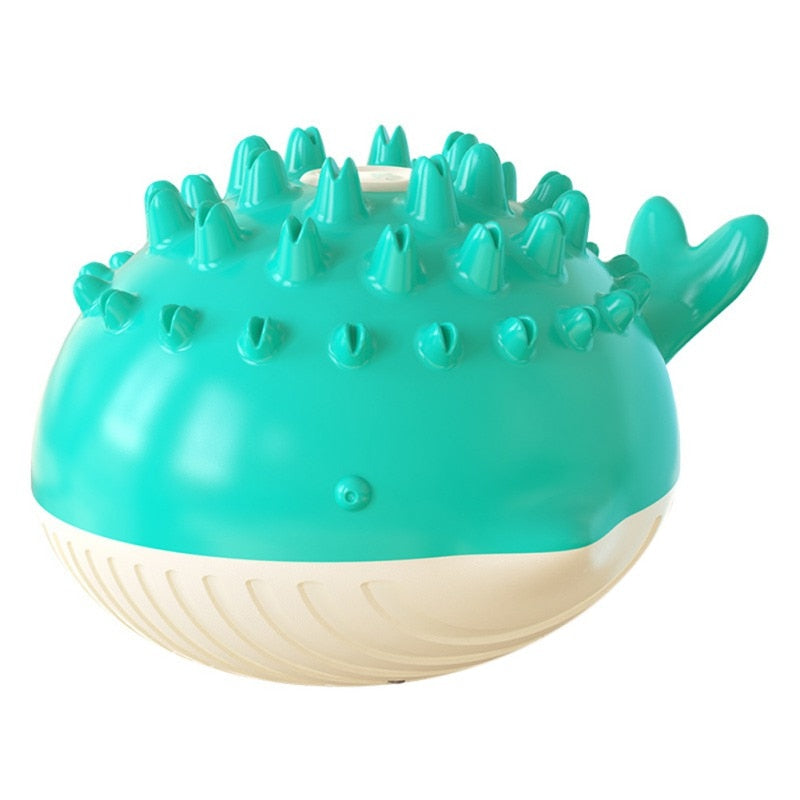 Floating Dog Water Toy With Spray, Chew & Pool Play