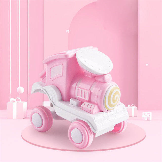 Inertia Stunt Train Toy Car for Active Screen-Free Play
