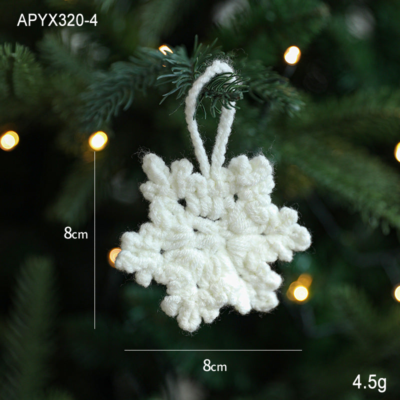 Hand-Woven Christmas Ornaments for Cozy Holiday Decor
