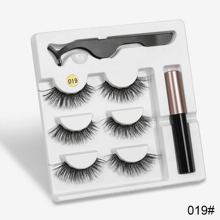 Magnetic Eyelashes Set for Easy, No-Glue Eye Looks