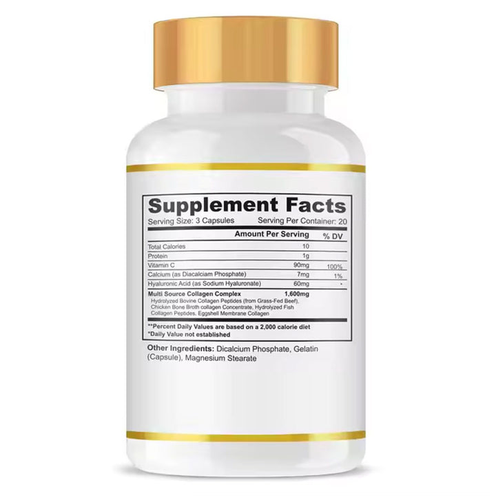 Collagen Capsules — Radiant Skin, Strong Nails & Healthy