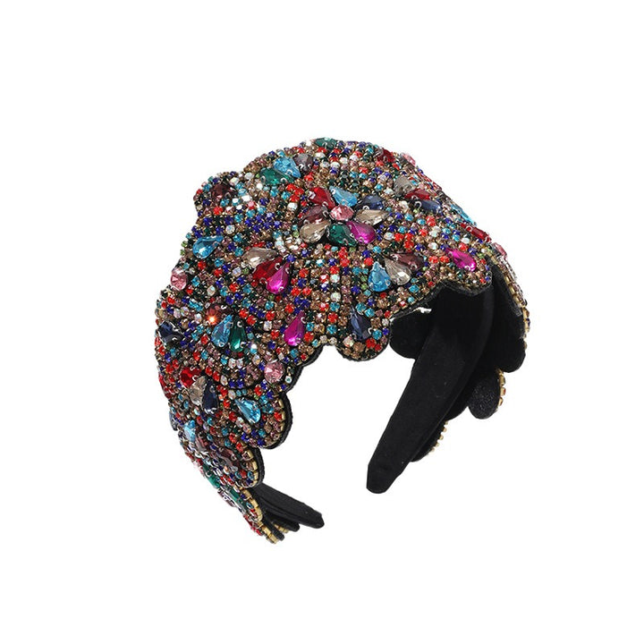 Jeweled Headband for Vintage Glamour Hair Styling