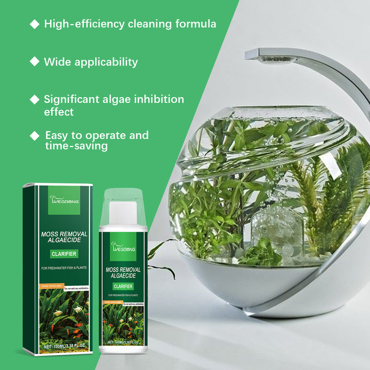 Aquarium Algae Clarifier for Cleaner Fish Tank Water