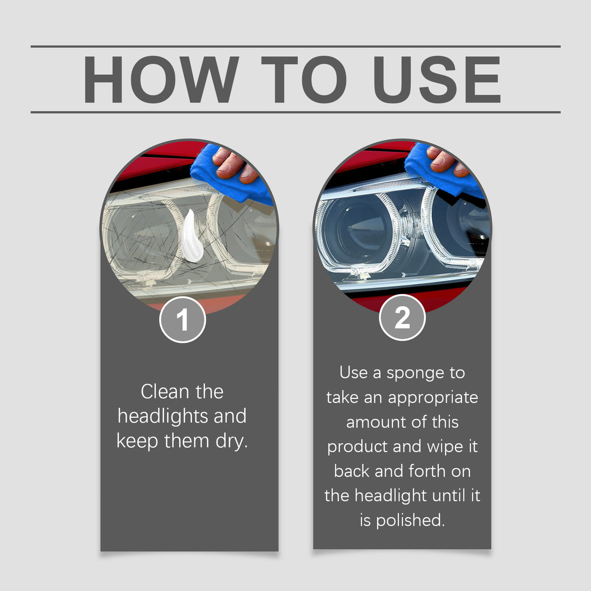 Headlight Restoration Kit for Clearer Night Driving