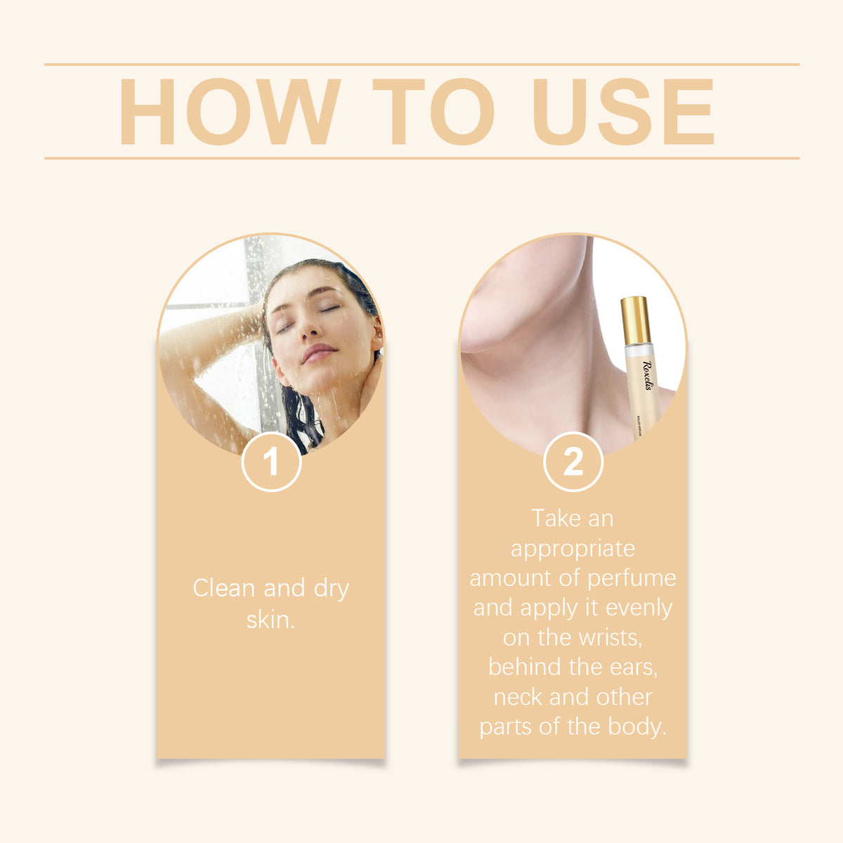 Roller Perfume - Portable Vanilla Caramel Fragrance