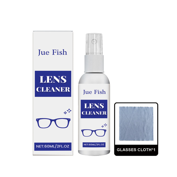 Eyeglass Cleaning Spray for Clear, Smudge-Free Lenses