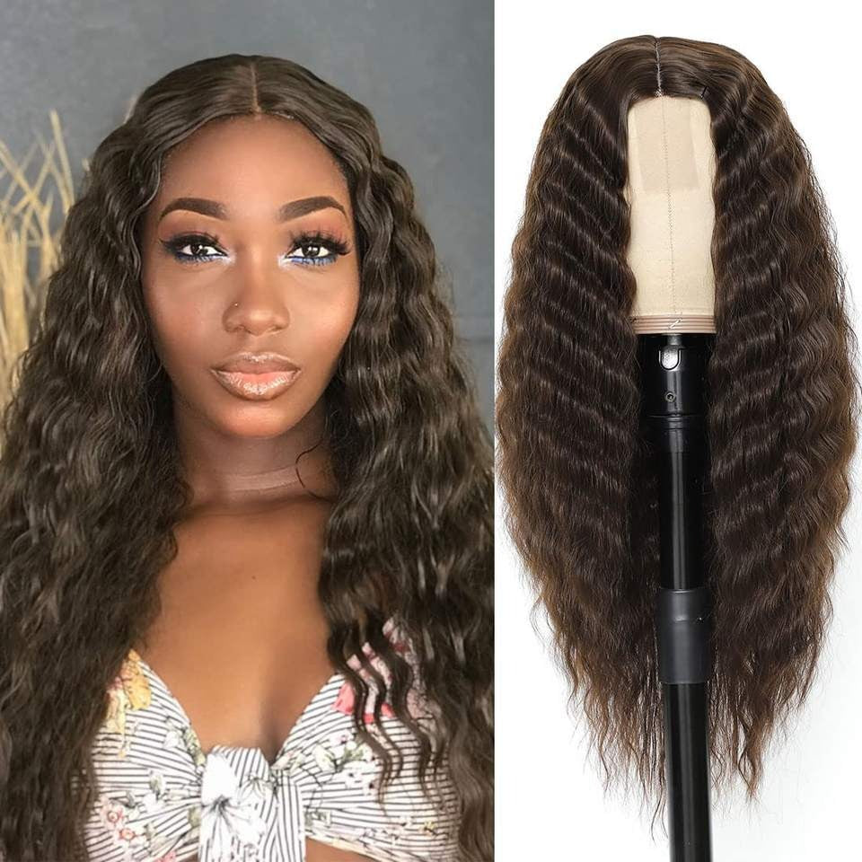 Deep Wave Lace Wig for Long, Voluminous Glamour Looks