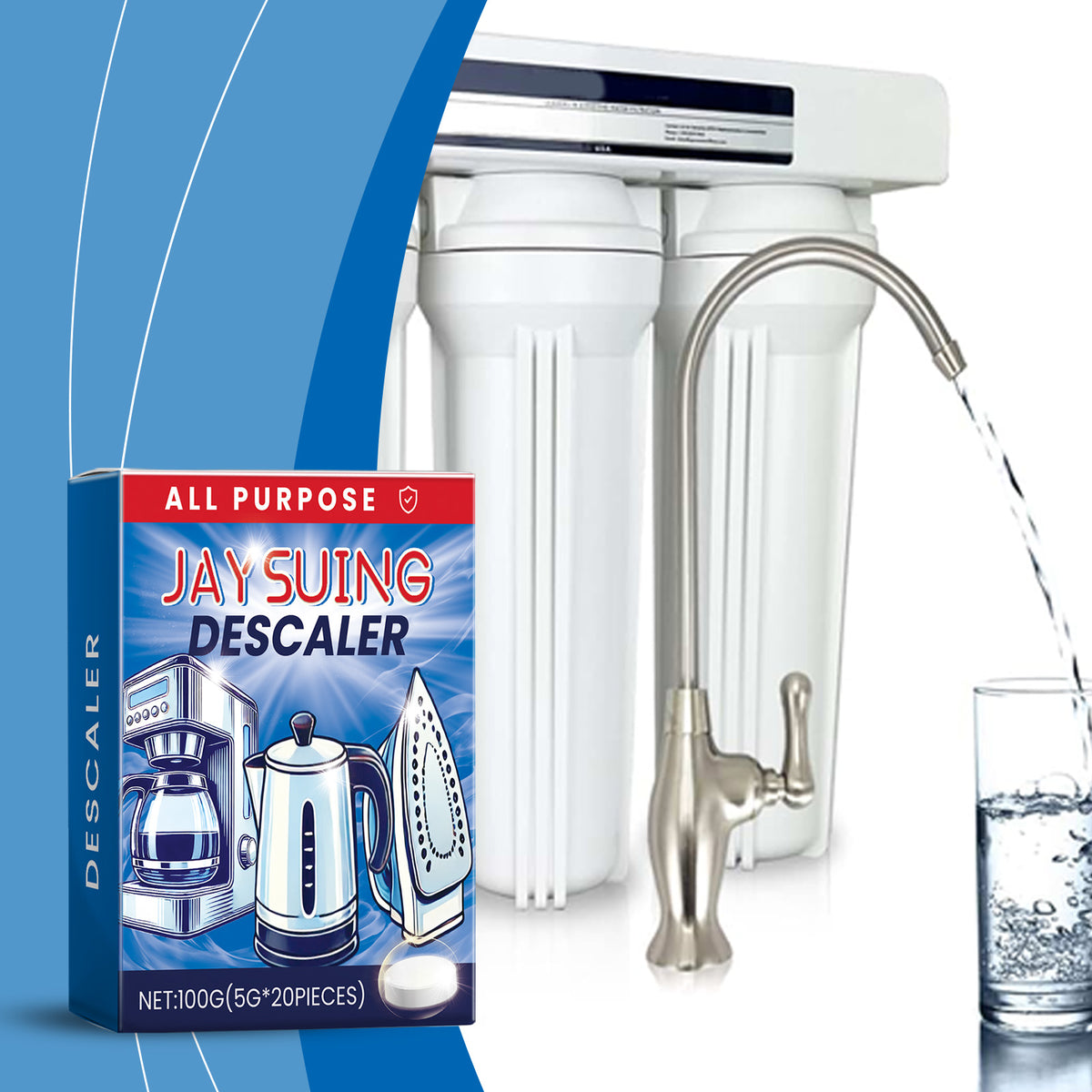 Descaling Cleaning Tablets for Cleaner Appliances
