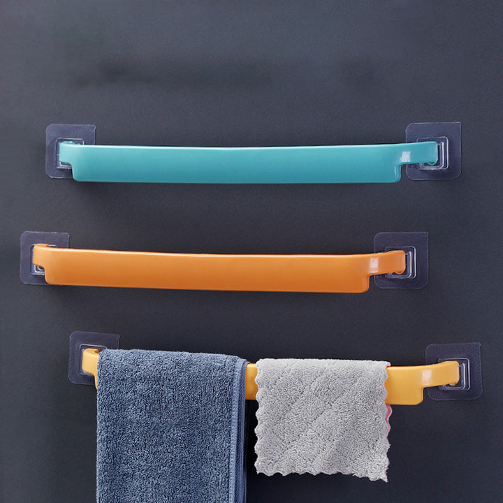 Punch-Free Towel Bar for Renters: No-Drill Bathroom Rack