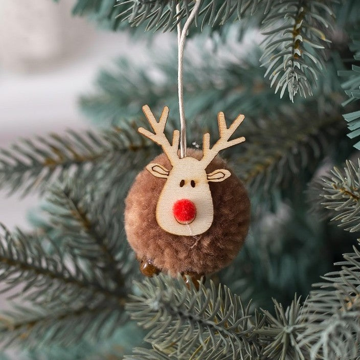 Christmas Tree Bell Ornament for Cozy Holiday Cheer