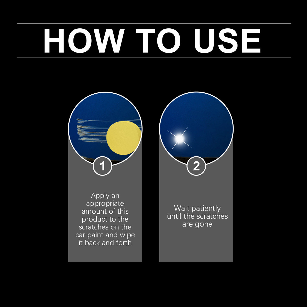 Automotive Scratch Repair Wax for Smooth Mirror Gloss