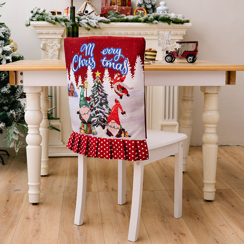 Christmas Chair Covers for Festive Dining Room Décor