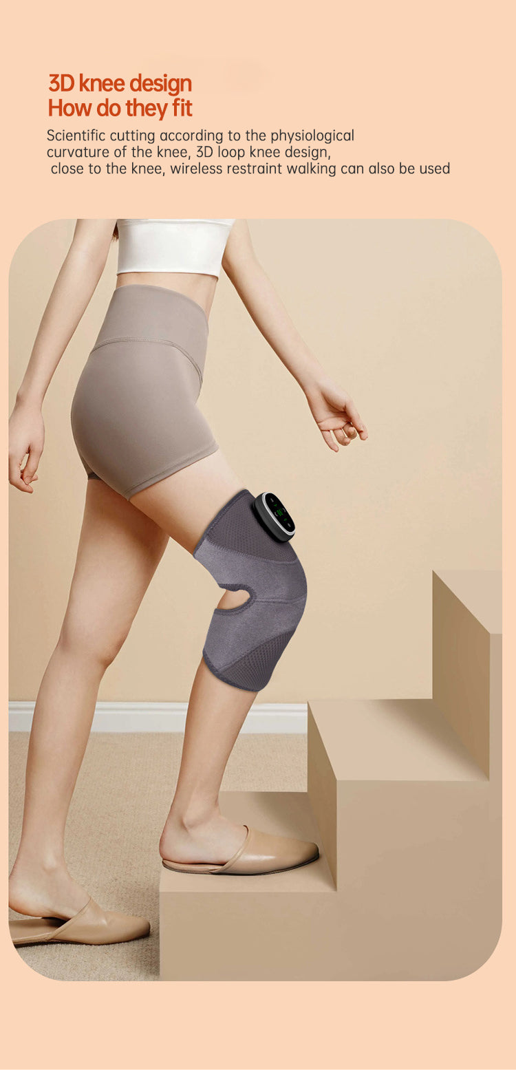 Heated Knee Brace Wrap — Far-Infrared Pain Relief