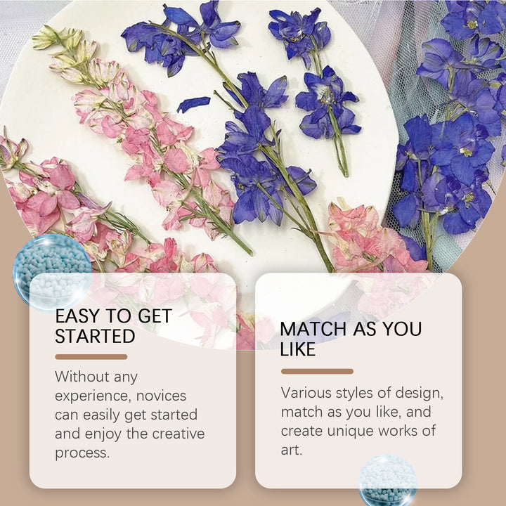 Dried Flower Bookmark Kit for Creative DIY Projects