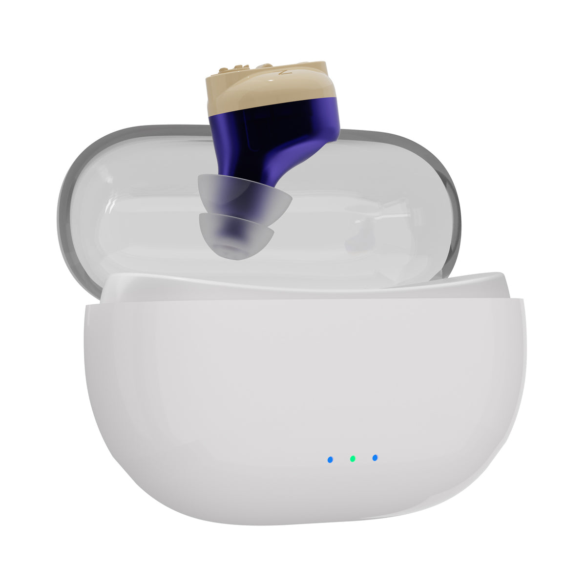 Portable Hearing Amplifier: Rechargeable, 30-Hour Battery