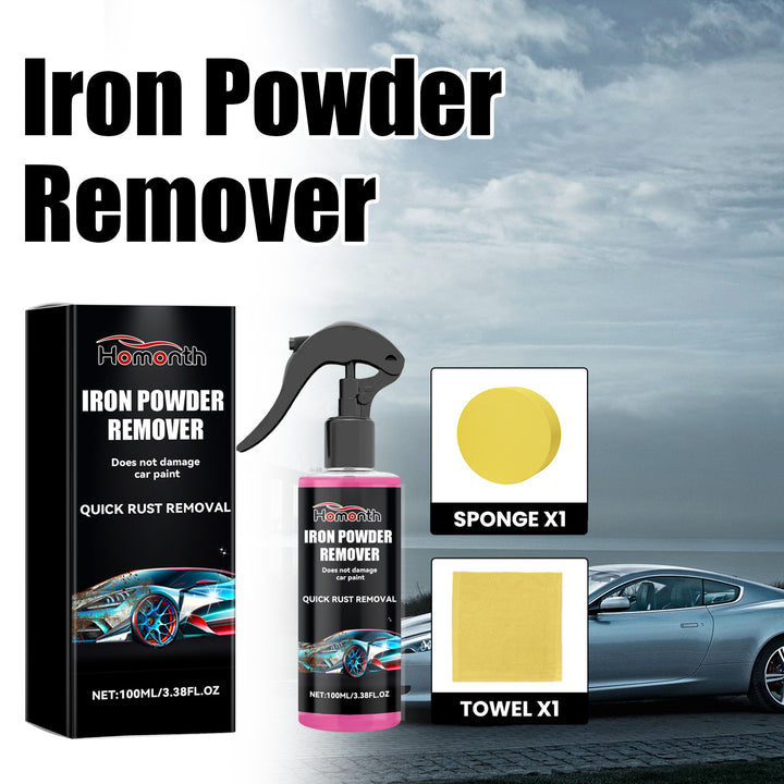 Iron Powder Remover Spray for Paint-Safe Rust Care