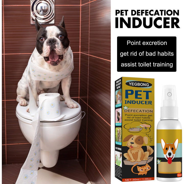 Pet Potty Training Spray for Designated Bathroom Spots