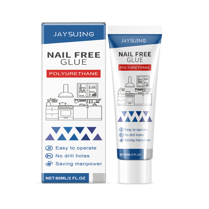 Nail-Free Adhesive for Strong, Weather-Resistant Mounting