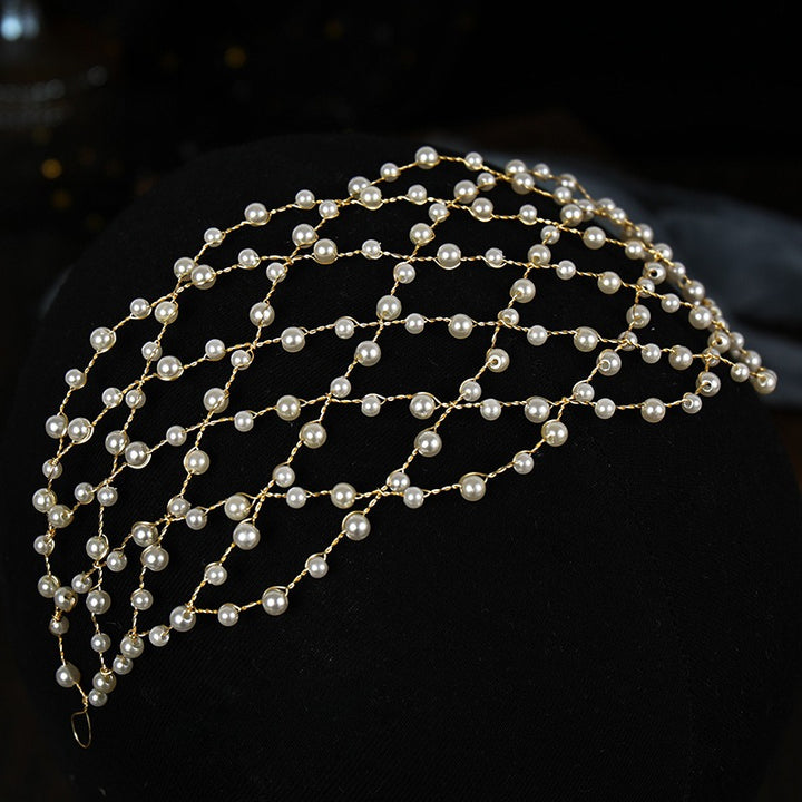 Pearl Hair Accessory for Elegant Bridal Hairstyles