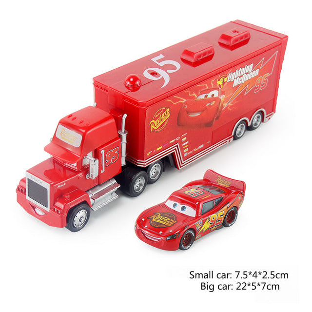 Disney Pixar Cars Toy Set: Compact Racing Playtime