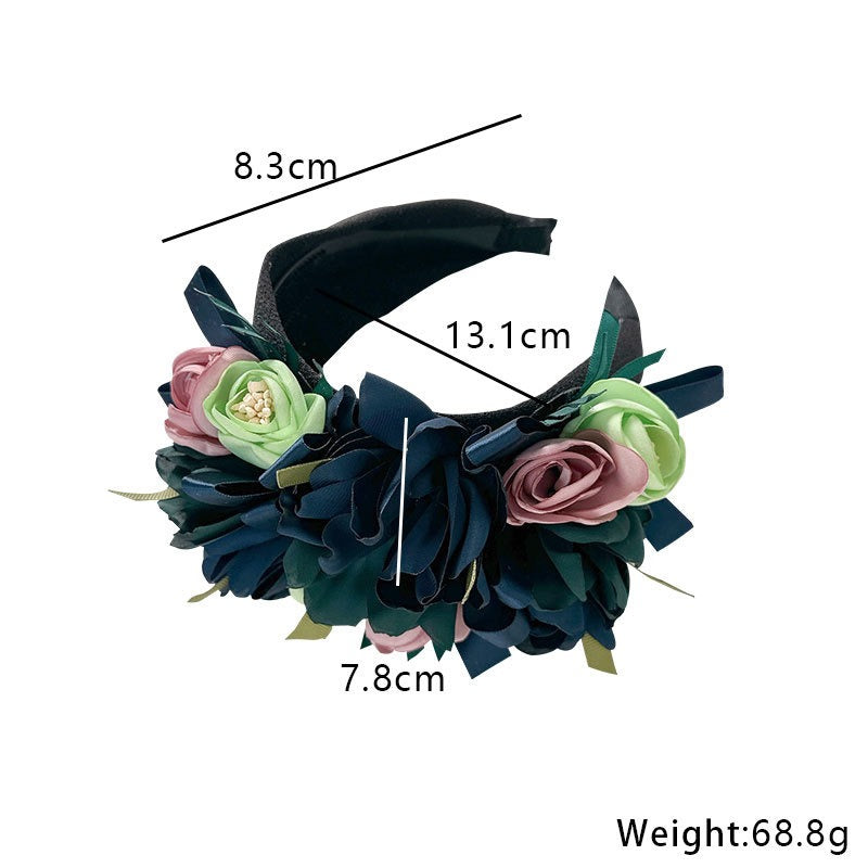 Handmade Floral Headband For Effortless Outfit Style