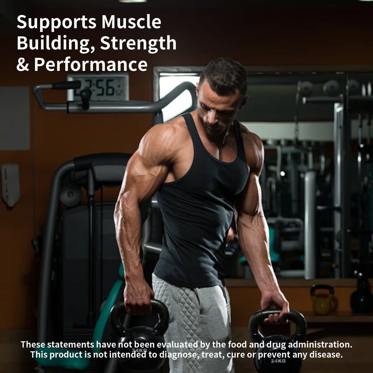 Creatine Monohydrate Capsules — 2.5g Pure for Strength Gains