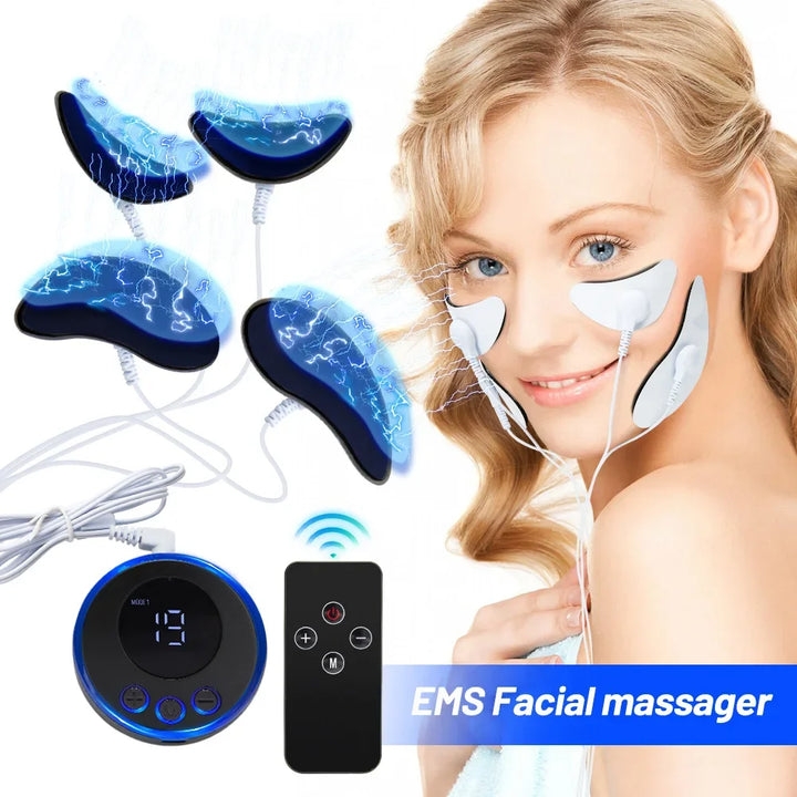 EMS Facial Massager — Visibly Firmer, Lifted Skin in Weeks