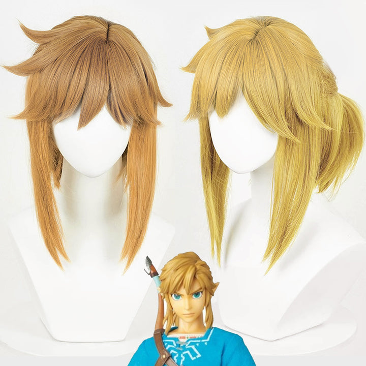 Zelda-Inspired Cosplay Wig for Instant Heroic Style