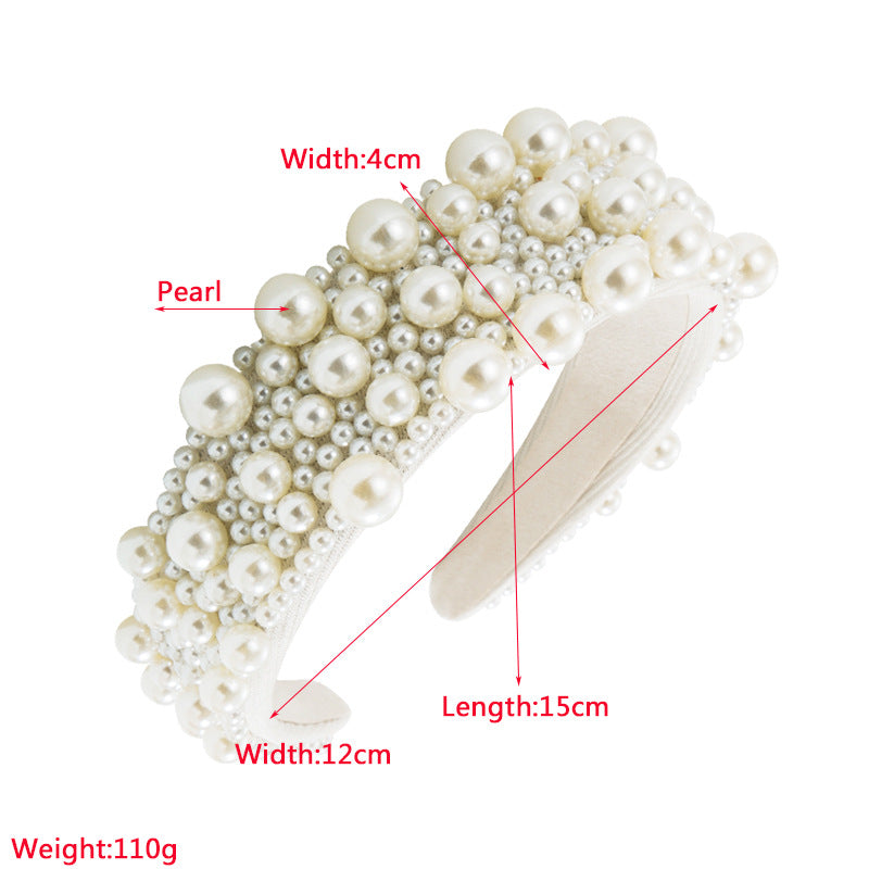 Pearl Headband for Instant Elegant, Polished Hair Styling