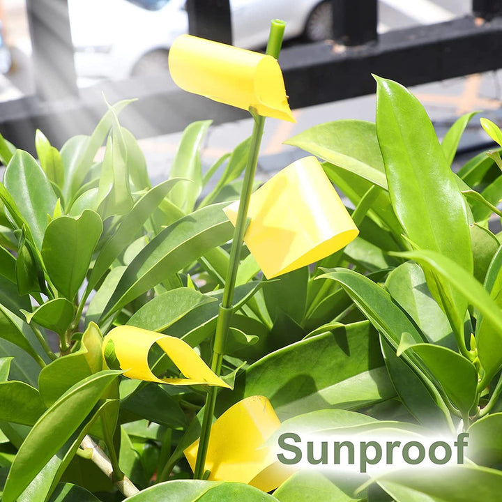 Yellow Sticky Plant Traps for Fruit Flies and Gnats