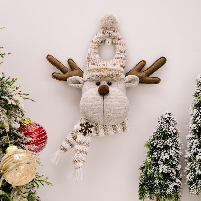 Christmas Hanging Ornaments Trio for Cozy Holiday Decor