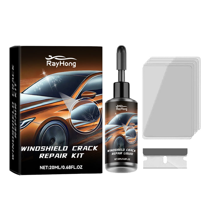 Windshield Repair Kit for Small Cracks and Clearer Glass