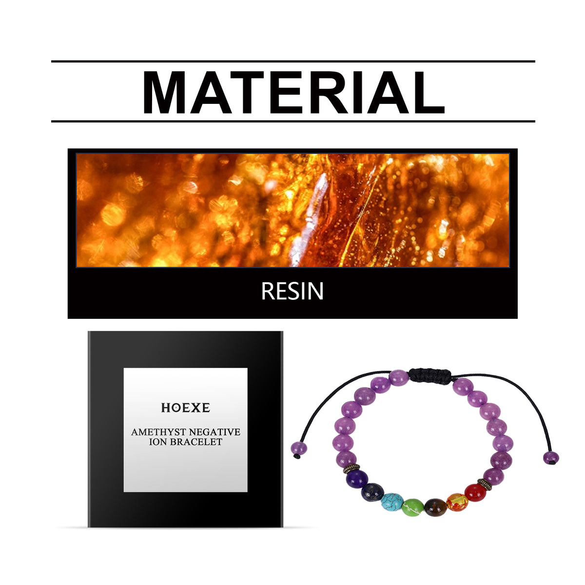 Adjustable Amethyst Bracelet for Colorful Everyday Style