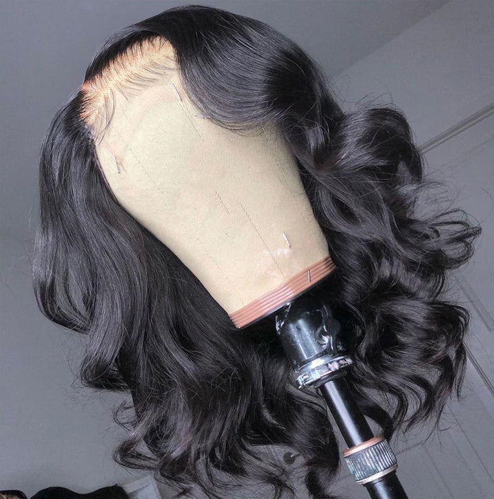 Short Curly Lace Front Wig With Natural-Looking Volume