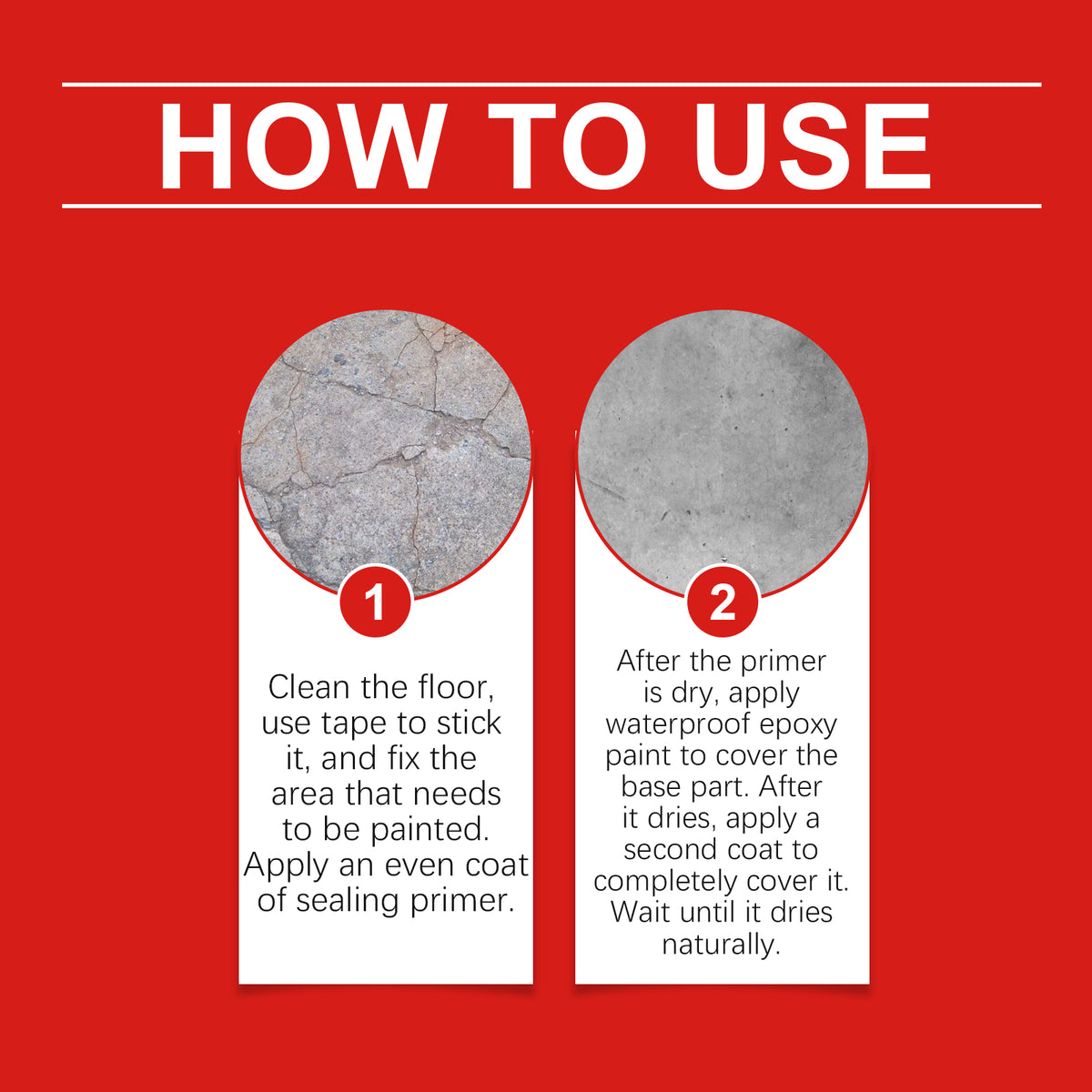 Waterproof Epoxy Floor Paint for Home Walls Renovation